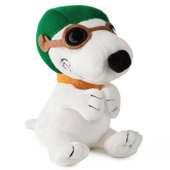 Peanuts® Snoopy as the Flying Ace Zip-Along Plush Toy - NWT - Picture 1 of 5